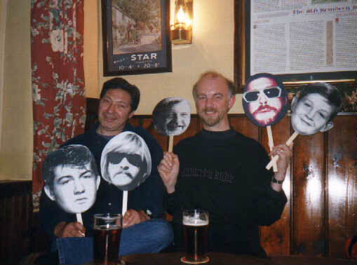 Photograph of gathering taken in Ye Olde Rein Deer Inn, 13th December 1997